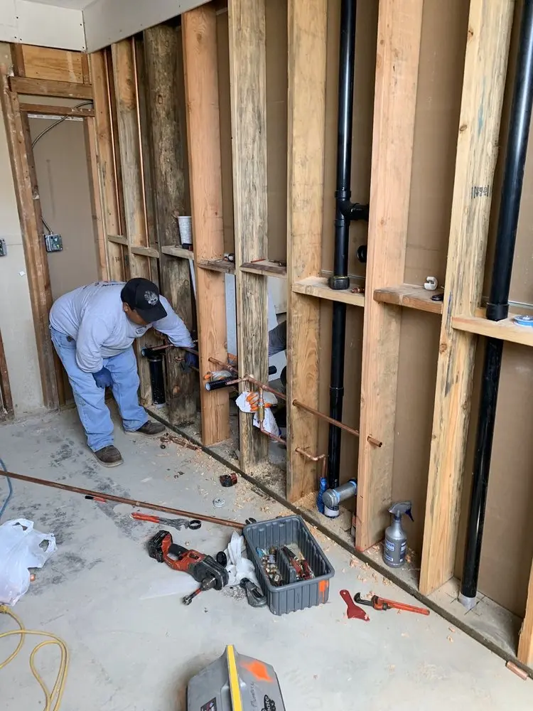 Commercial rough-in plumbing for Trenchless Sewer Repair in Oxnard